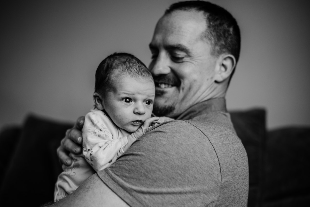 natural at home newborn photoshoot offaly